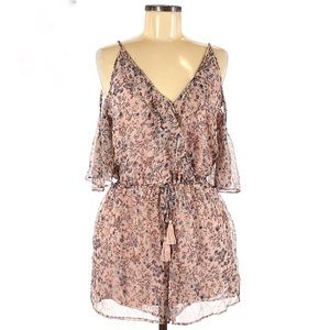 American Eagle Outfitters Pink Floral Jumper, sz Med